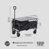 Portable Foldable Outdoor Camping and Shopping Cart with Large Capacity