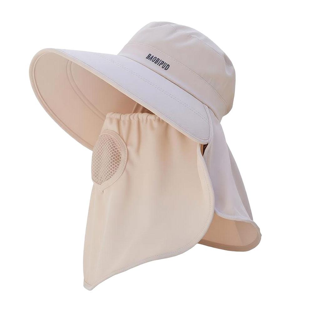 Breathable Sun Hat Lightweight Bucket Hat New Sunshade Scarf Hat  Women