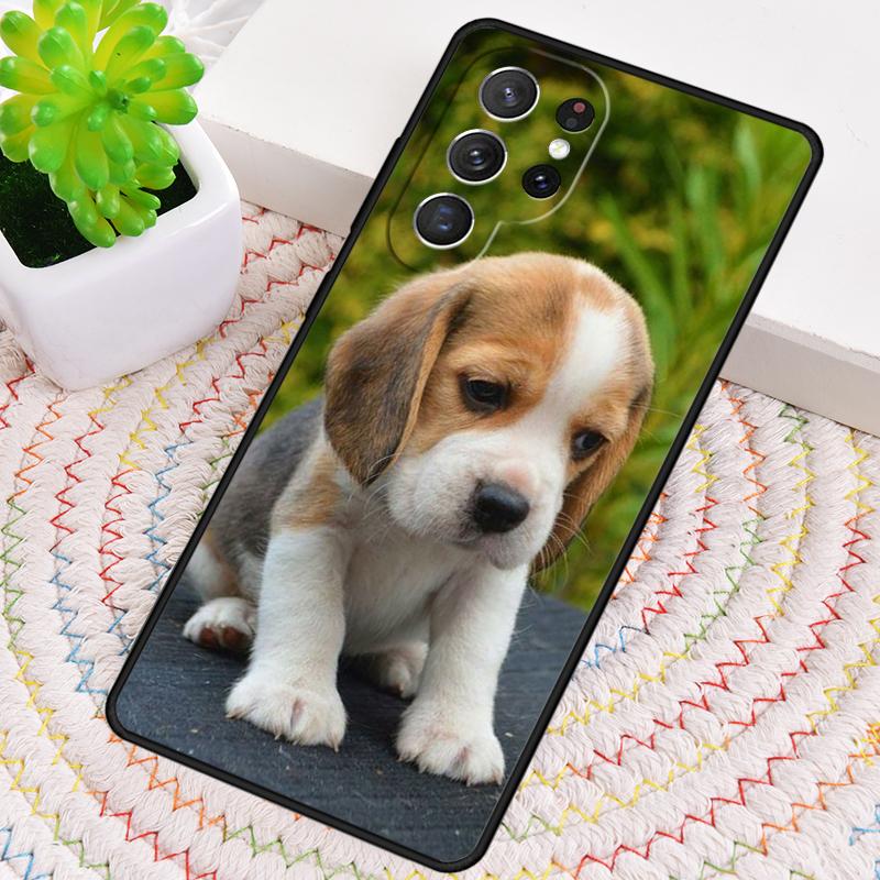 Beagle Puppy Dog print Phone Case for Samsung Galaxy note 10 pro S26 Ultra S23 S24 FE S25 S21 S22 PLUS shockproof Cove
