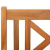 Outdoor Bench Natural 150 x 56 x 90 cm Solid Acacia Wood