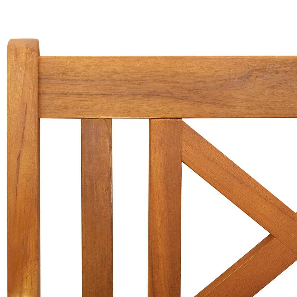 Outdoor Bench Natural 150 x 56 x 90 cm Solid Acacia Wood