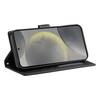 DF-012 For Samsung Galaxy S24 Case Litchi Texture Leather Wallet Stand Phone Cover