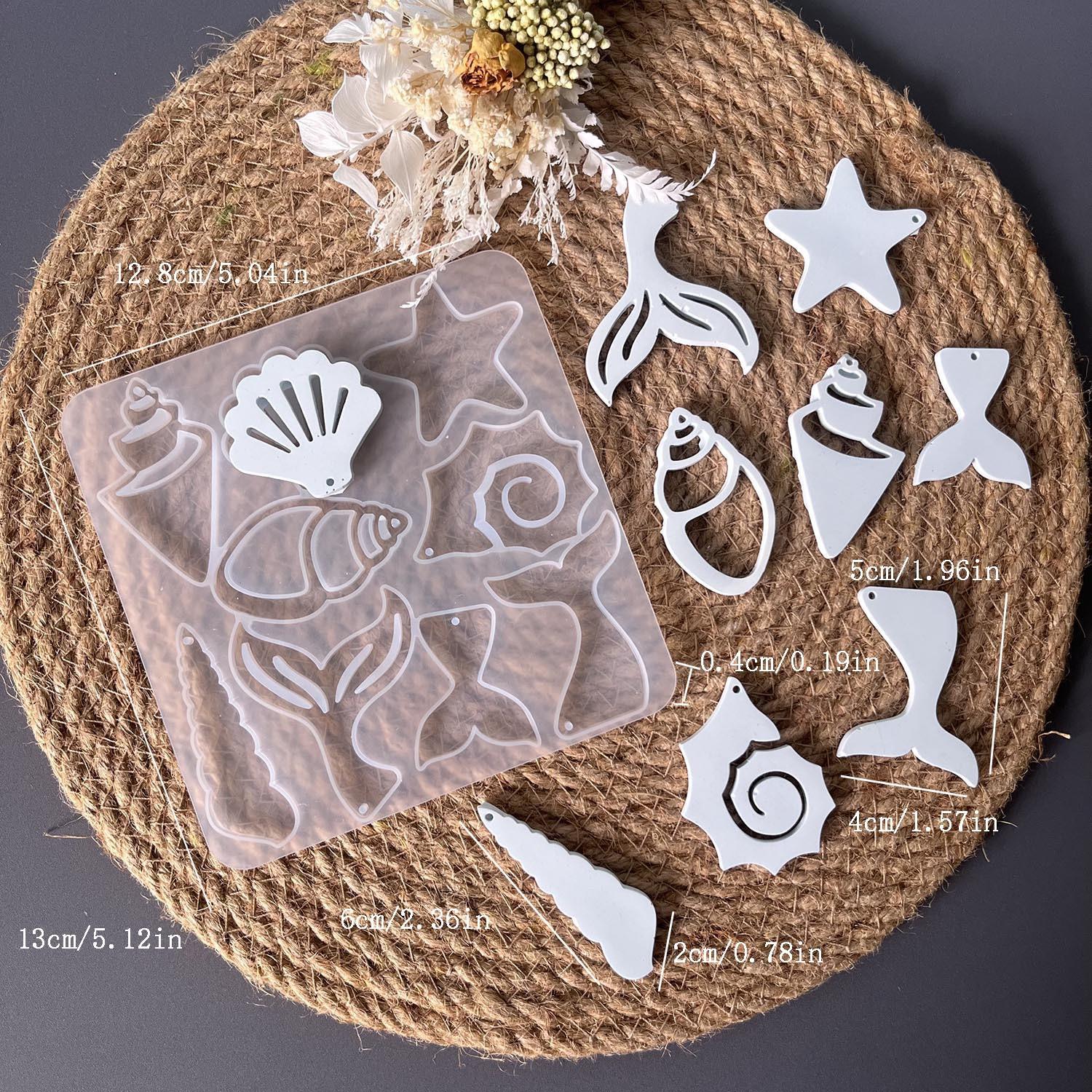 

Подвеска в виде ракушки-дельфина, украшение из эпоксидной смолы, силиконовая форма в виде морского животного-дельфина, серьги, гипсовые формы