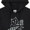 Vans Kitty Gfx Cartoon Letter Hoodie Women hoodies Black VN000GNNBLK