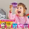 Crystal Mud Does Not Stick To Your Hands Pearl Milk Tea Slime Bubble Glue Children's Toy Set Decompression Color Mud