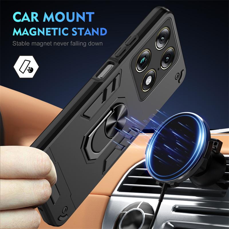 Funda For Motorola Signature 5G Rugged Armor Camera Protect Phone Case For Moto Signature Magnetic Holder Ring Cover Capa Coque