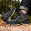 Wanderschuhe Herbst und Winter Herren Freizeitsportschuhe Mode rutschfest weich besohlt Komfort Arbeitsstiefel Jugend Outdoorstiefel