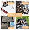 YINKE Makeup Brush Storage Professional Makeup Brush Adjustable Large Transparent Holds Over 80 Easy to Professional Hairdresser Storage Pouch, Case,