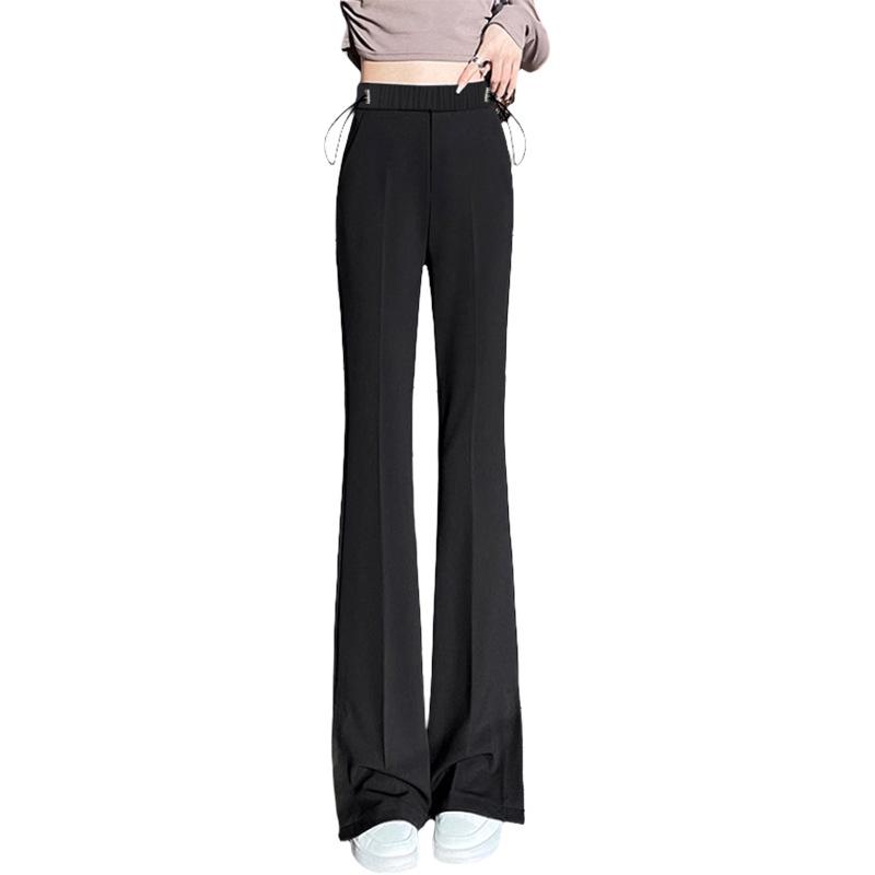 2026 Herfst/Lente Afslankende Zwangerschapsbroek met Micro-flare en Split