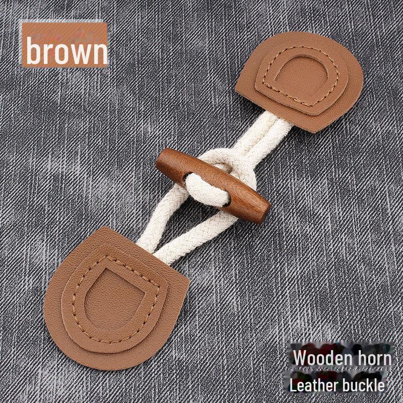 

Кожаная пряжка из рога шерстяное пальто пуговица ветровка свитер куртка ремень аксессуары