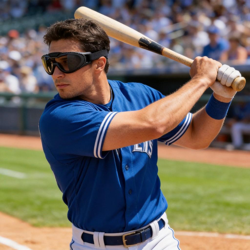 Sport Protective Eyewear With Adjustable Nose Pad For Baseball Golf Football And Running Athletes