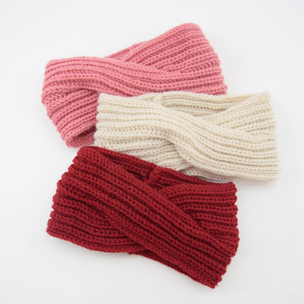 Neues Winter-Kabelstrick-Stirnband für Damen und Mädchen, elastischer Strick-Haarhalter, Haarband, Kopfbedeckung, Haaraccessoires