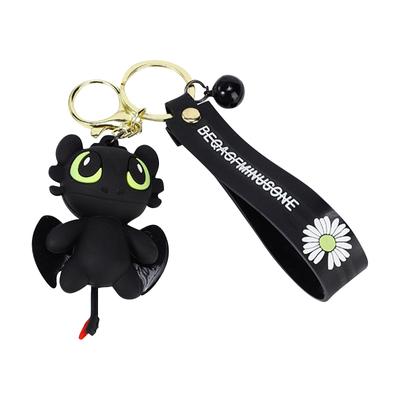 Cute  Alloy Keychain Pendant Cute And Cute Cartoon Animal Keychain Accessories Women's Bag Pendant