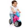 Trotteur Moto Rose pour Bébé - MOLTO - My 1st Molto Cross Star - Hauteur 27cm - Stabilité Maximale