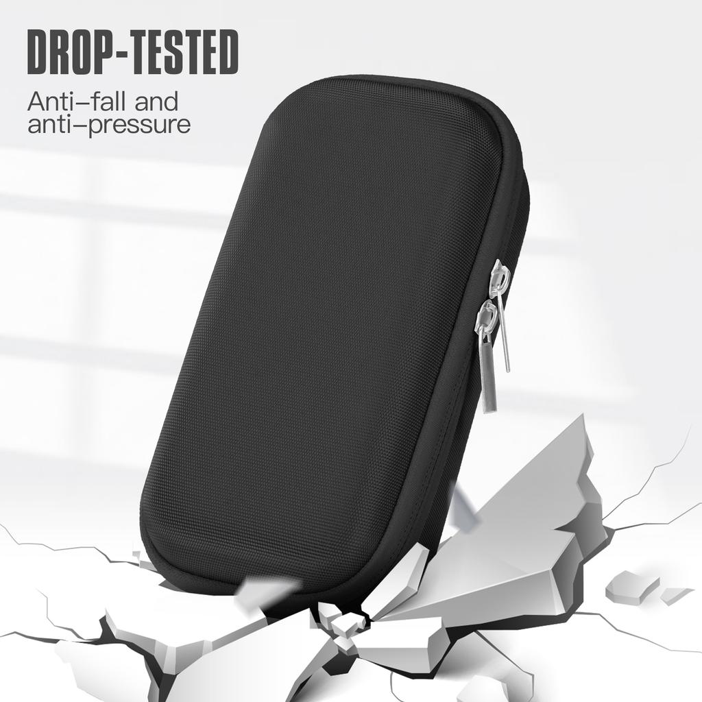 Sac de Rangement pour Appareil Photo Numérique pour KODAK PIXPRO FZ55/FZ45 Support d'Appareil Photo Compact Étui de Transport pour Appareil Photo Anti-Choc EVA à Bulles Pochette