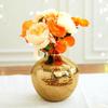 Metal Flower Vase For Home Decor | Table Decorative Item For Bedroom Living Room Office | Best Gift