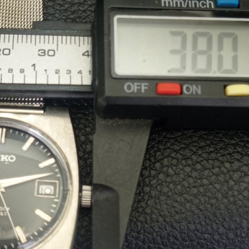 RARE VINTAGE SEIKO HAND-WINDING 6602B JAPAN MENS BLACK DIAL WATCH a703939-1 R213g-a703939