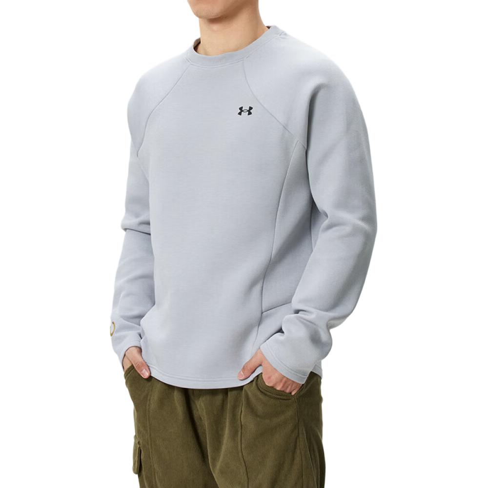 Under Armour Knitted Sports Loose Pullover Breathable Hoodie Men Hoodies 6014313-011