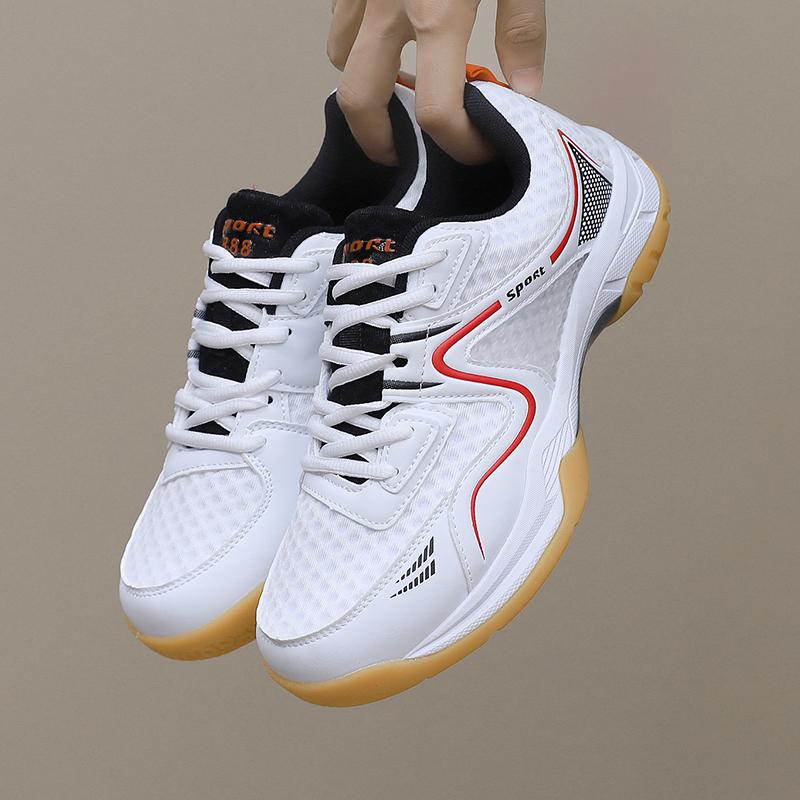 Breathable Men Badminton Shoes Lightweight Tennis Shoes Professional Training Sneakers Couple Anti Slip Volleyball Sport Shoes