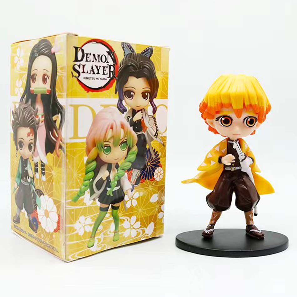 Model Creative Hot Sale Demon Slayer Tanjiro Kamado Anime Cartoon Figure  Personalized Statue Ornament Box Gift