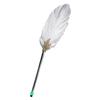 Antiqued Feather Ballpoint Pen Multipurpose Feathered Signing Pen for Student Adult Daily Writing Note Taking Journaling