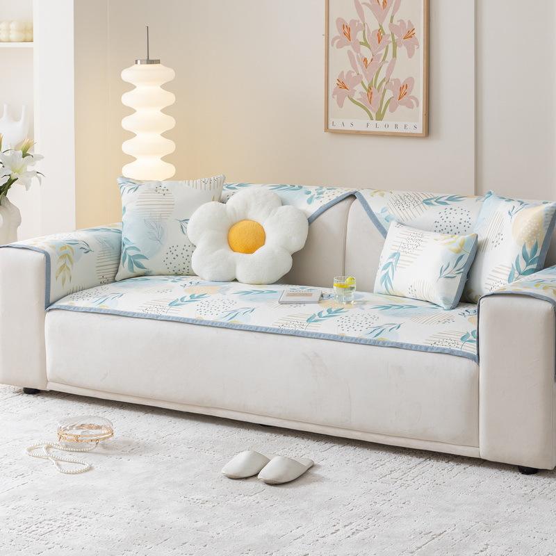 Cartoon Eisrattan Sofa Kissen Matte Kalte Matte Eisseidenmatte Waschbar Sommer Sofaüberwurf Kalte Sitzkissen Sommer