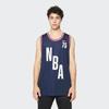 Nike NBA 75th Anniversary Basketball Training Tank Top Men Tops Blue DB8412-419