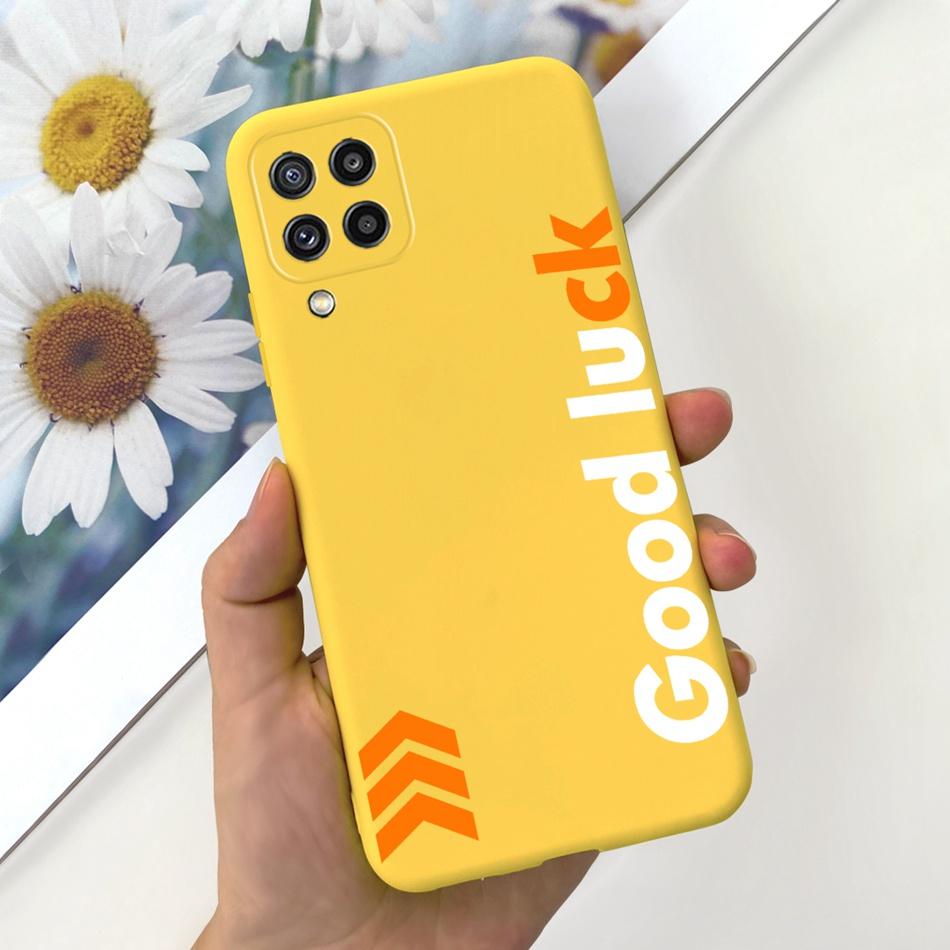 Für Samsung Galaxy M22 F22 Hülle Samsung M22 F22 4G SM-M225F E225F Mode Mond Design Weiches Silikon Schutzhülle Handyhüllen
