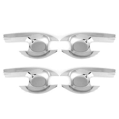 4 Pezzi Maniglia Porta Auto Ciotola Cromata Accessori di Styling Adatti per ISUZU DMAX 20122015