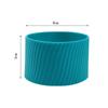 Silicone world Silicone Cup Sleeve Heat Insulation Coffee Cup Cover Ceramic Cup Cover Non-slip Bottle Sleeves Colored Mug Sleeve