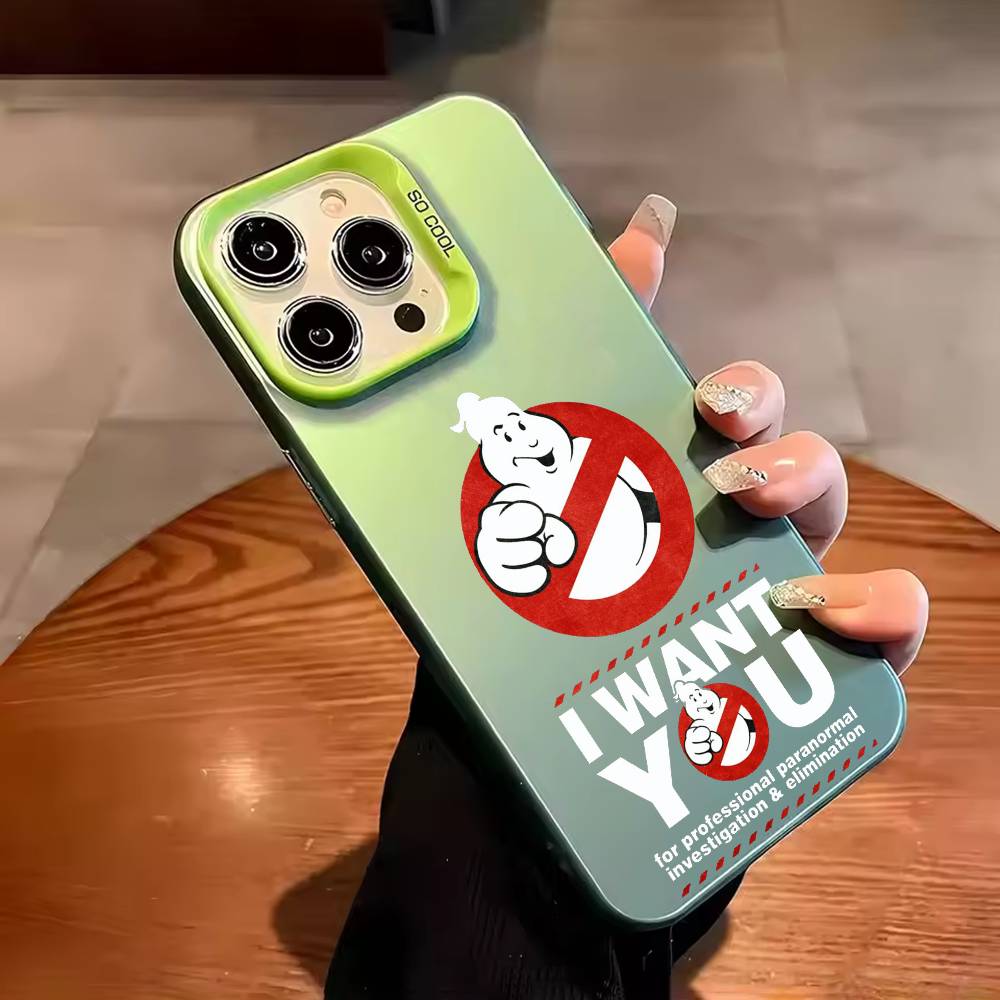 G-Ghostbusters Phone Case Color Silver Shell For IPhone 17 16 15 14 13 12 11 Pro Max Plus