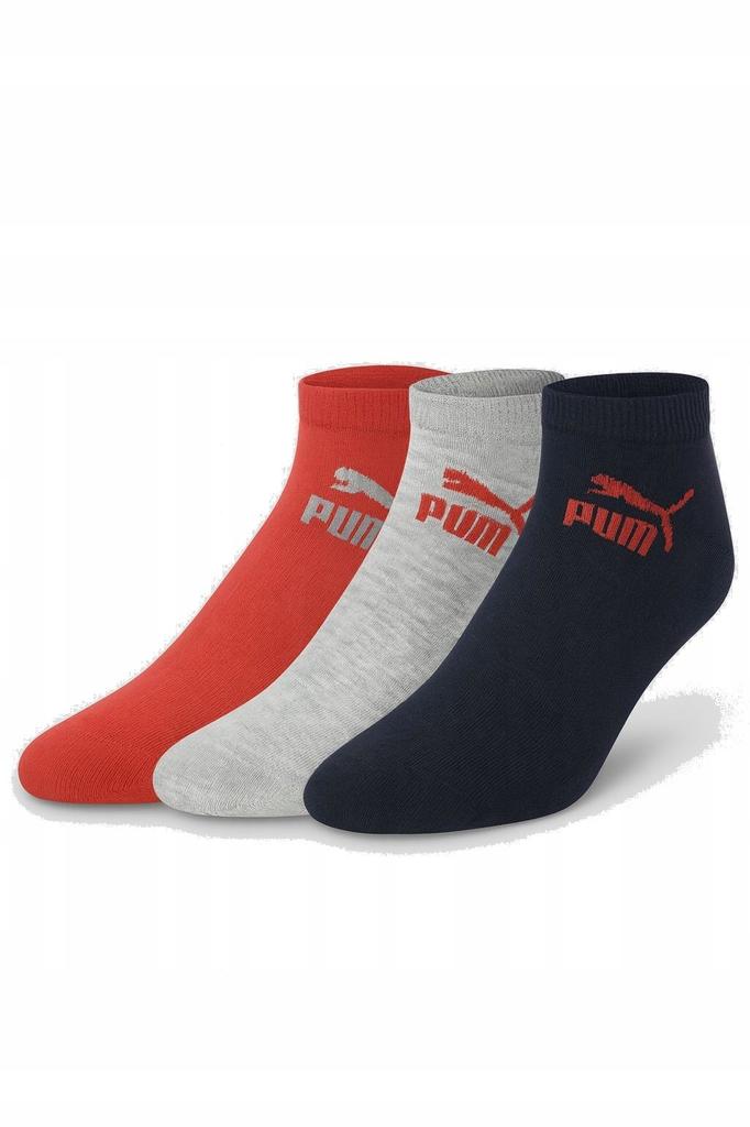 Y8607 PUMA 3-Pack Socks Puma Soft Cotton Socks 43-46