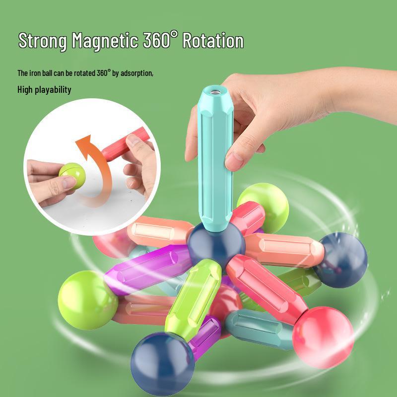 Magnetic Building Blocks - Large, Strong, Versatile Toys for Early Education