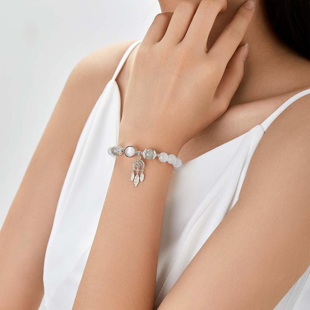 Star City Tree of Life S925 Silver Women's High-End Non-Fading Chinese Style Bracelet