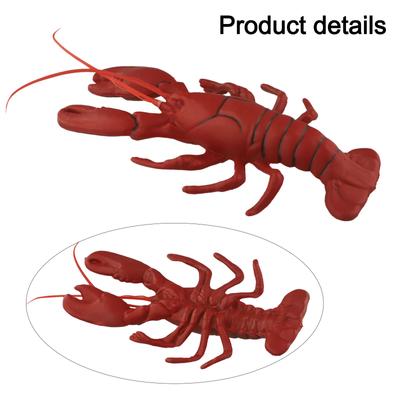 1 Buc Bucă Realistic Model Homar Decor Artificial Creativ Realist Formă Homar Decor Plastic Grădină Decorare