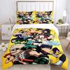 Fashion My Hero 3D Anime Print Three Piece Bedding Collection Fashion Boys Or Adults For Beds Quilt Covers Pillowcases Bedding Collection Gift