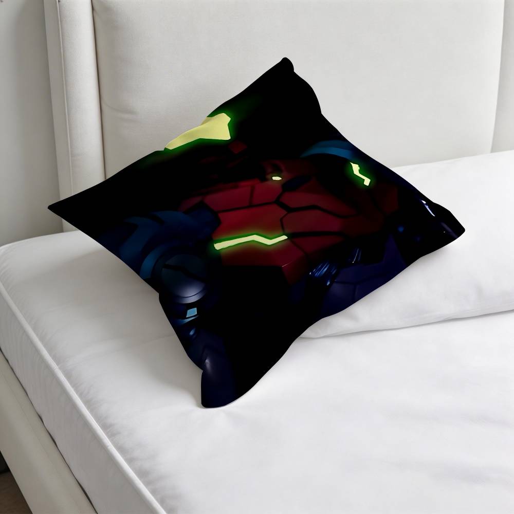 Cool MMetroid Dread Square Pillow Cover Decorative Throw Pillow Case for Sofa Couch Bed Home Car Living Room Decoration