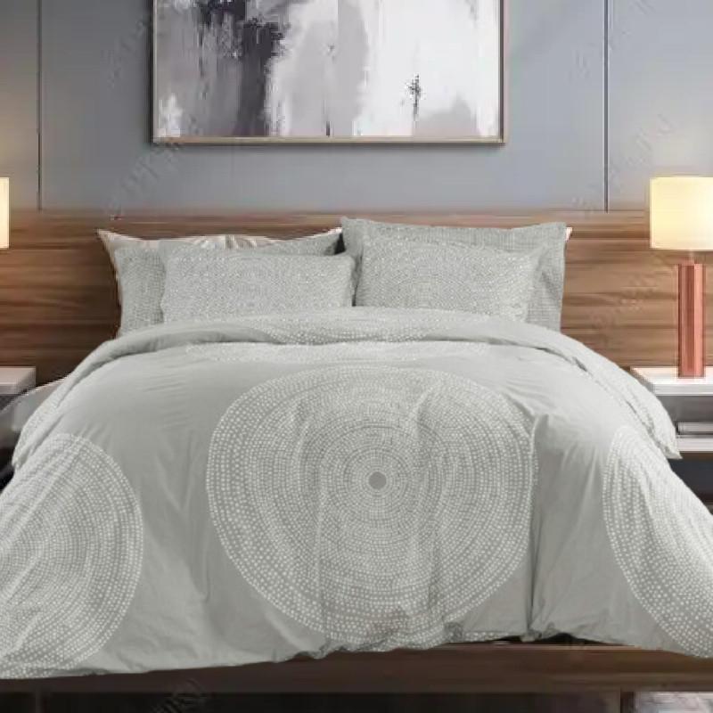 Digital Round Pattern Print Duvet Cover Pillowcase Set Bedroom Bedding Gifts