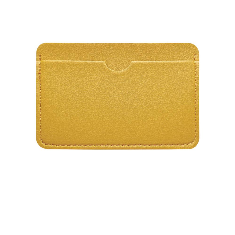 Credit Card Case Portable Bank Card Holder Pu Leather Card Holder Compact Id Badge Protector For Backpacks Bank Cards Credit