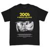 Film 2001: En rymdodyssé Film T-shirt Sommar Herr- och Damkläder Lös och Andningsbar T-shirt Topp
