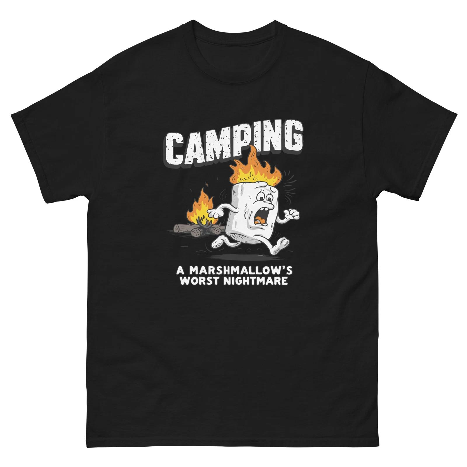 

Camping A Marshmellow s Worst T-shirt, Funny Camping T-shirt, S mores S