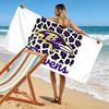 Ravens Print Beach Towel, Large Soft Quick Dry Towel for Beach Camping Swimming