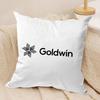 Classic Brand G-Goldwin Cushion Cover Soft Plush Fabric Double-Sided Printed Sofa Cushion Cover for All Seasons Home Decor Gift