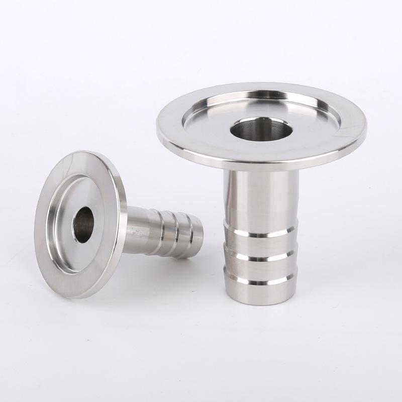 304 Stainless Steel KF Quick-Connect Hose Barb and Clamp (KF16-50)