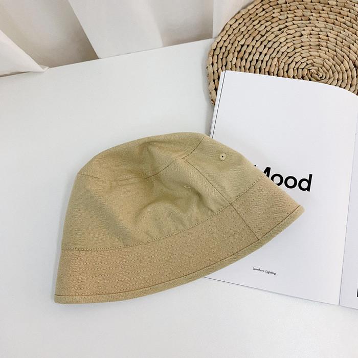 

Retro Chic Solid Color Fisherman Hat For Women Casual Satin Plain Bucket Hat хаки