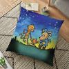 Federa Cuscino Cartone Animato Dogman Dog Man Cuscino Quadrato Camera da Letto Divano Comfort Tempo Libero Cuscino Auto Soggiorno Decorazione Casa