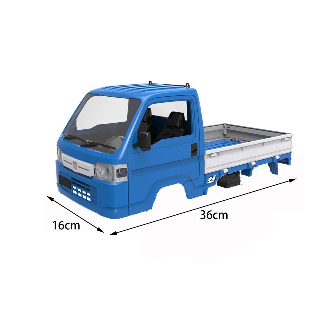 RC Car Truck Shell Replacement Easy to Install DIY Upgrade Parts RC Car Shell for WPL D12 WL01 Ld1297 1:16 RC Car Accessories