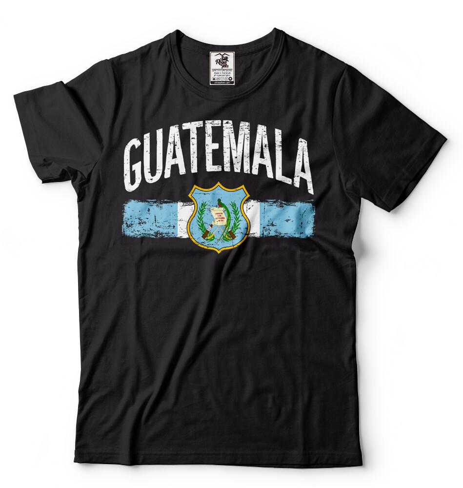 Guatemala Distressed Landesflagge Guatemaltekischer Stolz Herren T-Shirt Guatemalteco