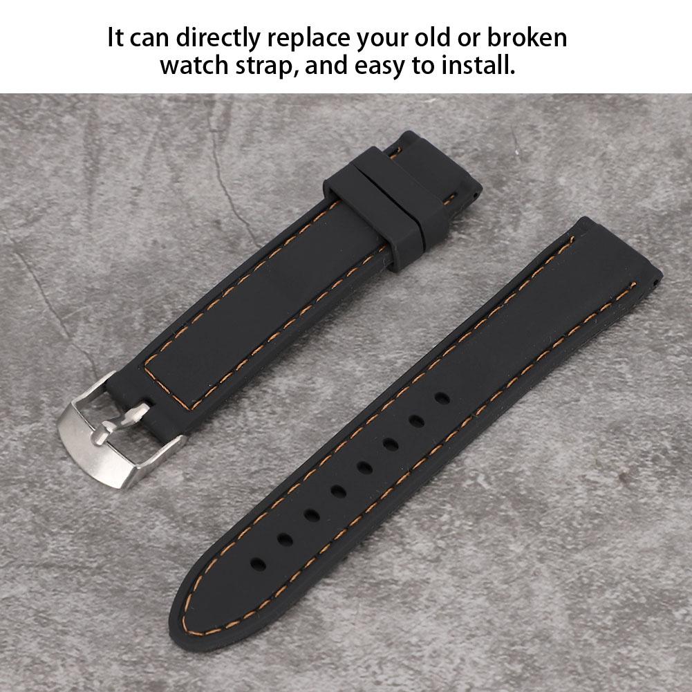 Silicone Watchband Watch Strap Band   Wristwatch Replacement Part