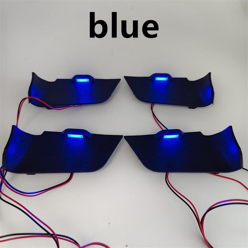 

For Toyota RAV4 -2024 Inner Door Bowl Ambient Light Atmosphere Lamp Handle Armrest Frame LED Blue Decorate Lamp синий